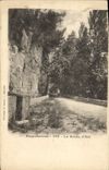 CPA Roquefavour La Route l'Aix 