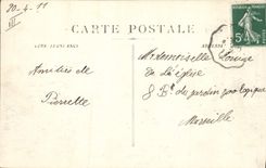 CPA L'Arrivee a Roquefavour 
