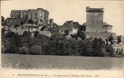 CPA Montmajour Bouches du Phone Vue generale de l'Abbaye Cote sud 