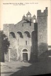 CPA Saintes Maries de la Mer Eglise du XI siecle Facade cote Ouest 