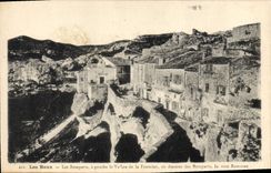 CPA Les Baux Les Remparts 