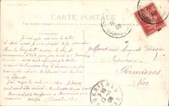 CPA Roquefavour Les bords de l'Arc et le Pont