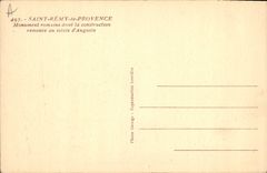 CPA Saint Remy de Provence Monuments romains dont la construction remonte au siecle d'Auguste