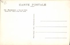 CPA Montmajour Cour du Cloitre Clocher XIV siecle et Tour XIII siecle 