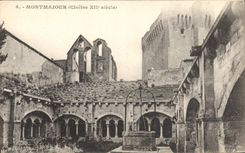 CPA Montmajour Cloitre XII siecle 