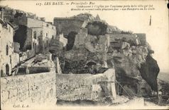CPA Les Baux Principale Rue 