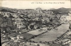 CPA Les Baux Le Val d'Enfer Decor de Mireille 