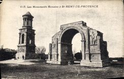 CPA Les Monuments Romains a St Remy de Provence 
