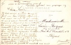 CPA Roquefavour les bords de l'Arc et le pont