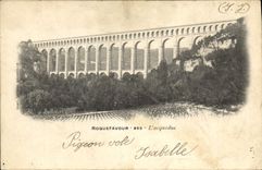 CPA Roquefavour l'Aqueduc 