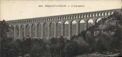 CPA Roquefavour l'Aqueduc 