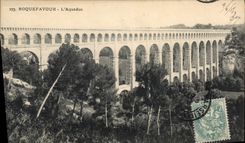 CPA Roquefavour l'Aqueduc 