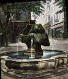 CPA Aix en Provence Cours Mirabeau Fontaine thermale