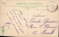 CPA Aix en Provence la Mairie de la Tour de l'Horloge 