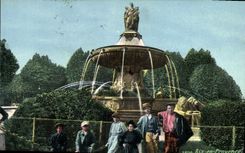 CPA Aix en Provence Fontaine monumentale Enfants