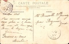 CPA Vue generale des Saintes Maries Moutons*