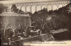 CPA Roquefavour hotel arquier 