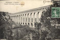 CPA Roquefavour L'Aqueduc 