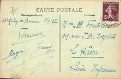 CPA St Remy de Provence Route conduisant a Maussane defile de Pesro Malo