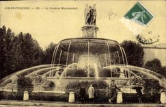 CPA Aix en Provence La Fontaine Monumentale 