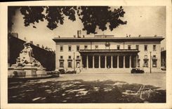 CPA Aix en Provence Palis de Justice et Monument de Mirabeau Law Court and Mirabeau Monument 