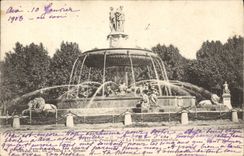 CPA Aix en Provence La Fontaine monumentale 