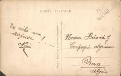 CPA Les Saintes Maries de la mer Camarque le Marquis de Baroncell de Javon sur son Cheval 