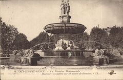 CPA Aix en Provence la Fontaine Monumentale 