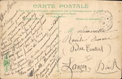 CPA Aix en Provence Statue de Mirabeau dans la cour de la mairie