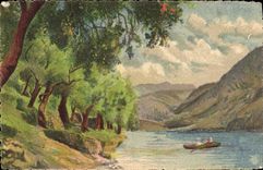 CPA Fantaisie Paysage 