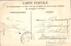 CPA Marseille l'arc de Triomphe Porte d'Aix 