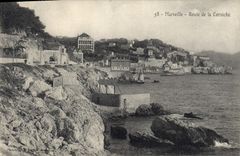 CPA Marseille Route de la Corniche 