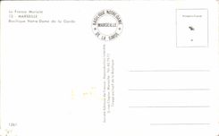 CPM Marseille Basilique Notre Dame de la Garde 
