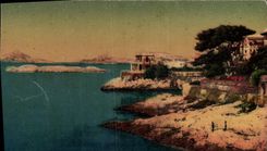 CPA Marseille Promenade de la Corniche le Petit Nice 