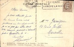 CPA Marseille Promenade de la Corniche le Petit Nice 