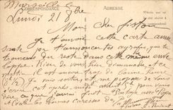 CPA Types Marseillais la Poissonniere  Folklore Femme