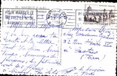 CPM Marseille B du R la cathedrale et les nouveaux Quais