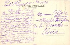 CPA Marseille N D de la Garde Tour Byzantine 