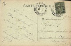 CPA Marseille N D de la Garde une Procession en 1777 