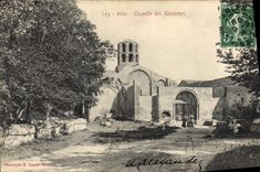 CPA Arles Chapelle des Aliscamps 