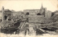 CPA Arles le Theatre Antique 