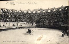 CPA Arles Train l'Arastre ou Train de Mulet 