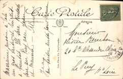 CPA Arles les Arenes le jour d'une Course de Taureaux le Paseo 