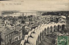 CPA Arles vue generale 