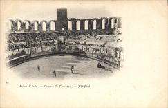CPA Arenes d'Arles course de Taureaux 