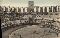 CPA Arles Courses de Taureaux 