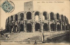 CPA Arles les Arenes vue exterieure 