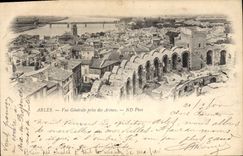 CPA Arles vue generale prise des Arenes 