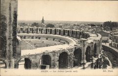 CPA Arles les Arenes partie Sud 