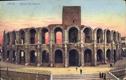 CPA ARLES Entree des Arencs